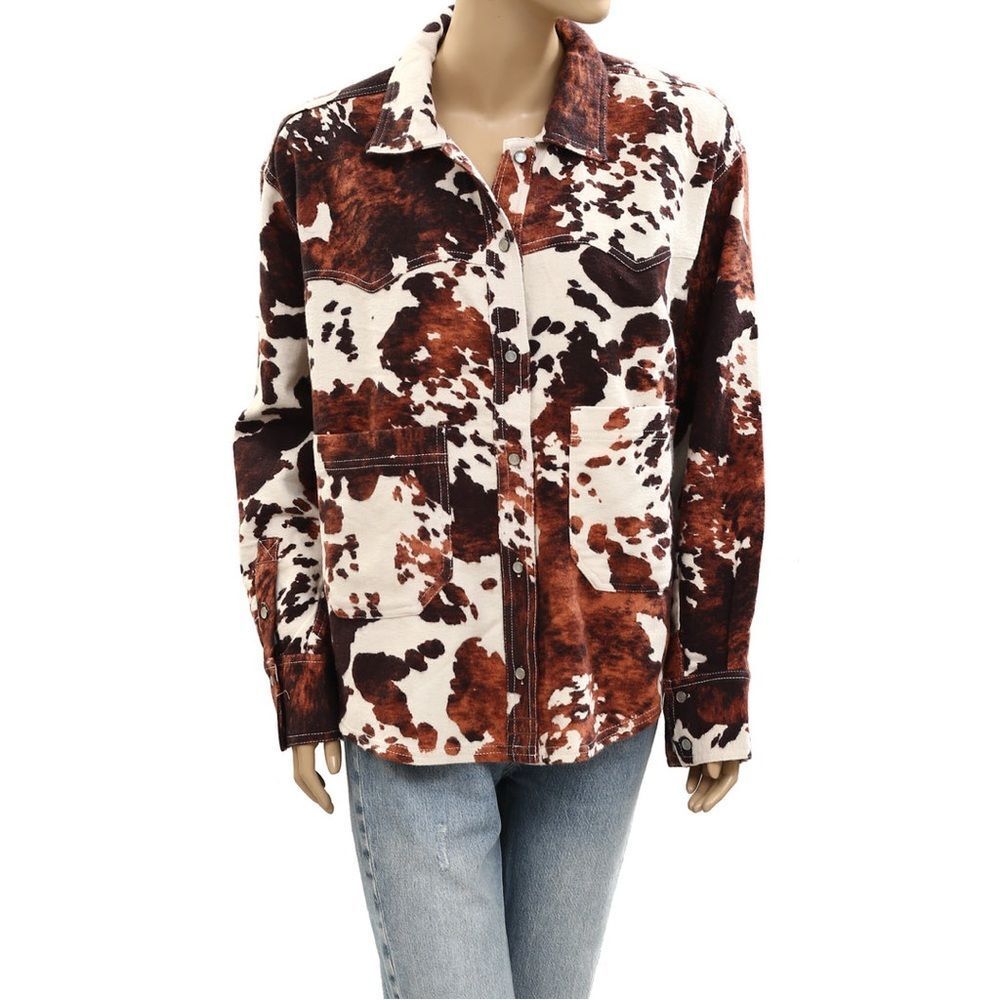 Free People Calico Flannel Shirt - Picture 4 of 6